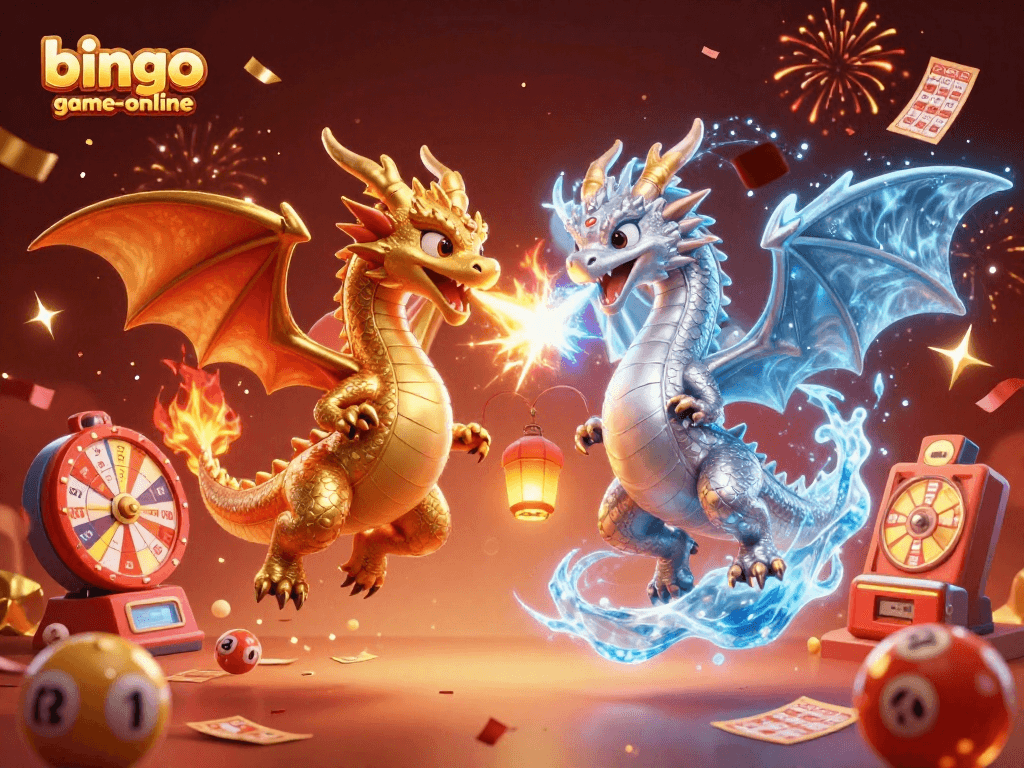 Experience exciting gameplay at bingo-game-online with vibrant bingo elements bursting in the air.