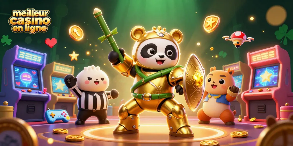 Découvrez les jeux d'argent au meilleur casino en ligne avec notre illustration colorée et dynamique.