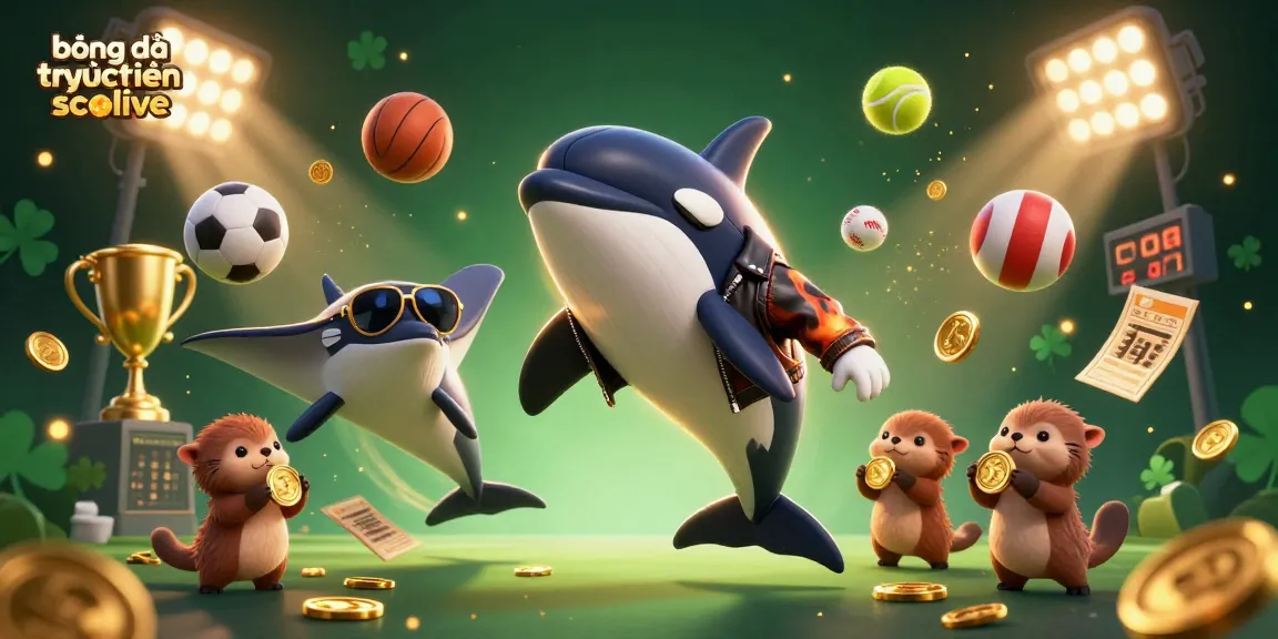 Experience the thrill of bóng đá trực tuyến socolive with dynamic sports elements and vibrant characters.