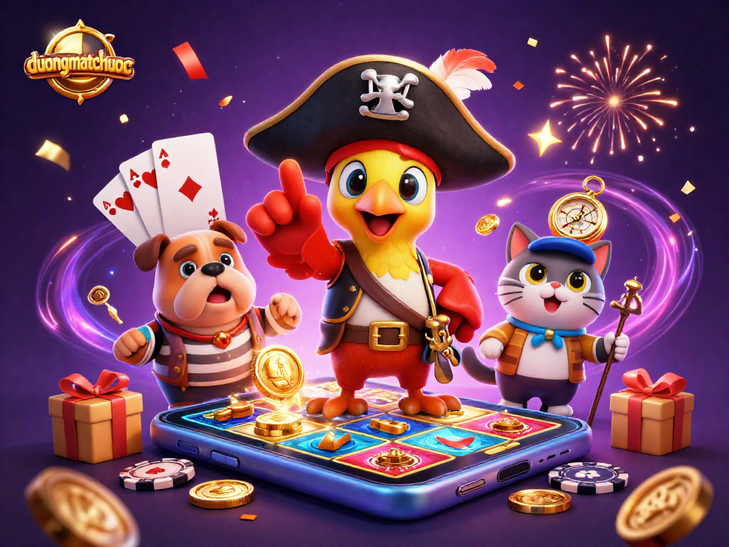 Experience duongmatchuoc with thrilling prizes as characters navigate the exciting world of online slots.