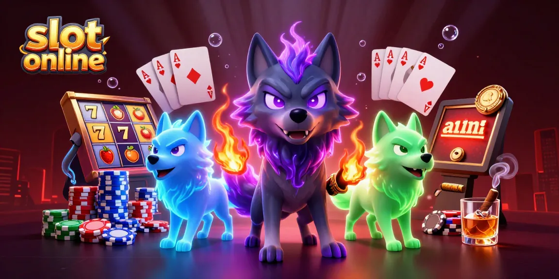 Experience exciting slot online gameplay with dynamic characters and vibrant casino elements.