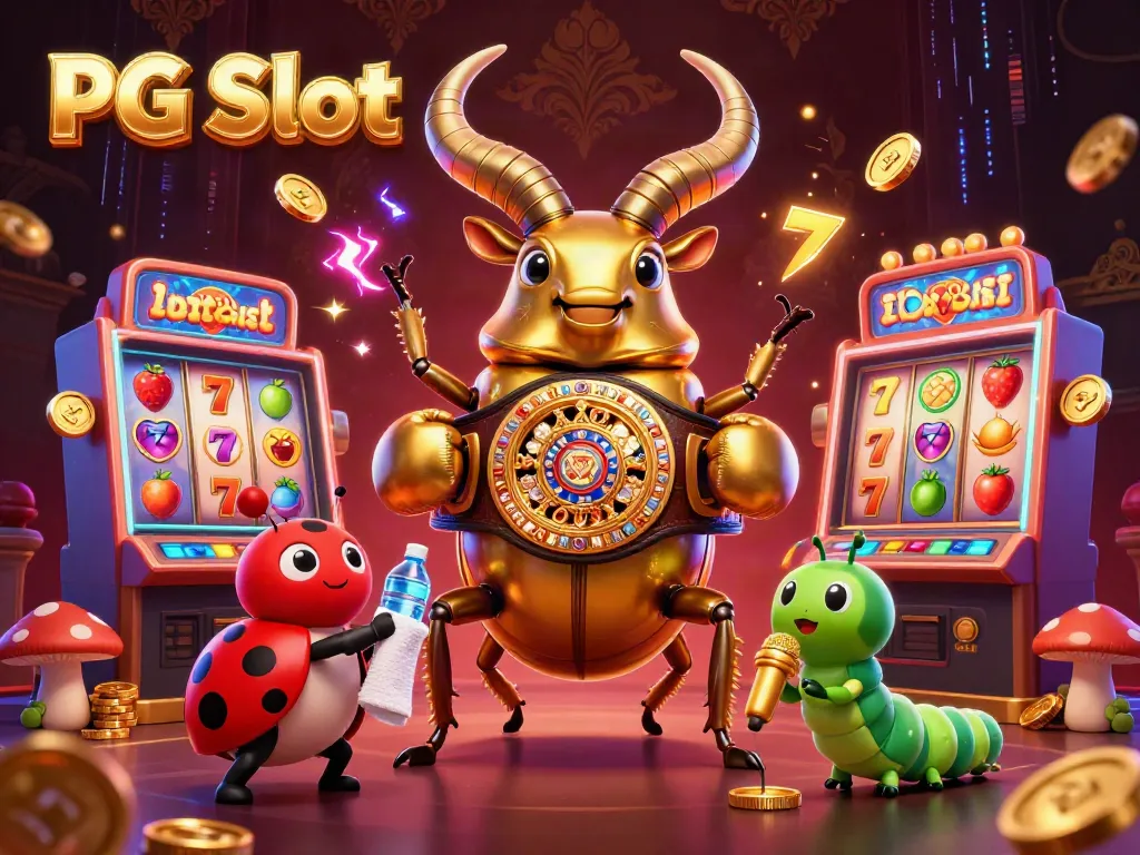 Menangkan PG Slot dengan ilustrasi 3D menarik dari serangga berkilau!