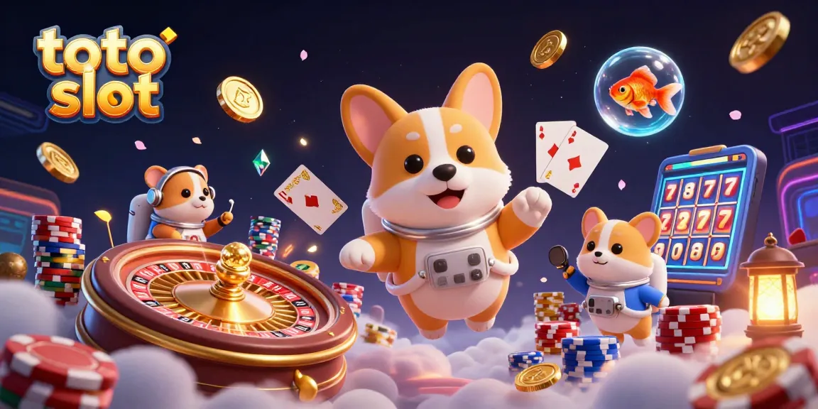 Menangkan jackpot dengan toto slot yang penuh dengan koin emas dan kemewahan kasino.