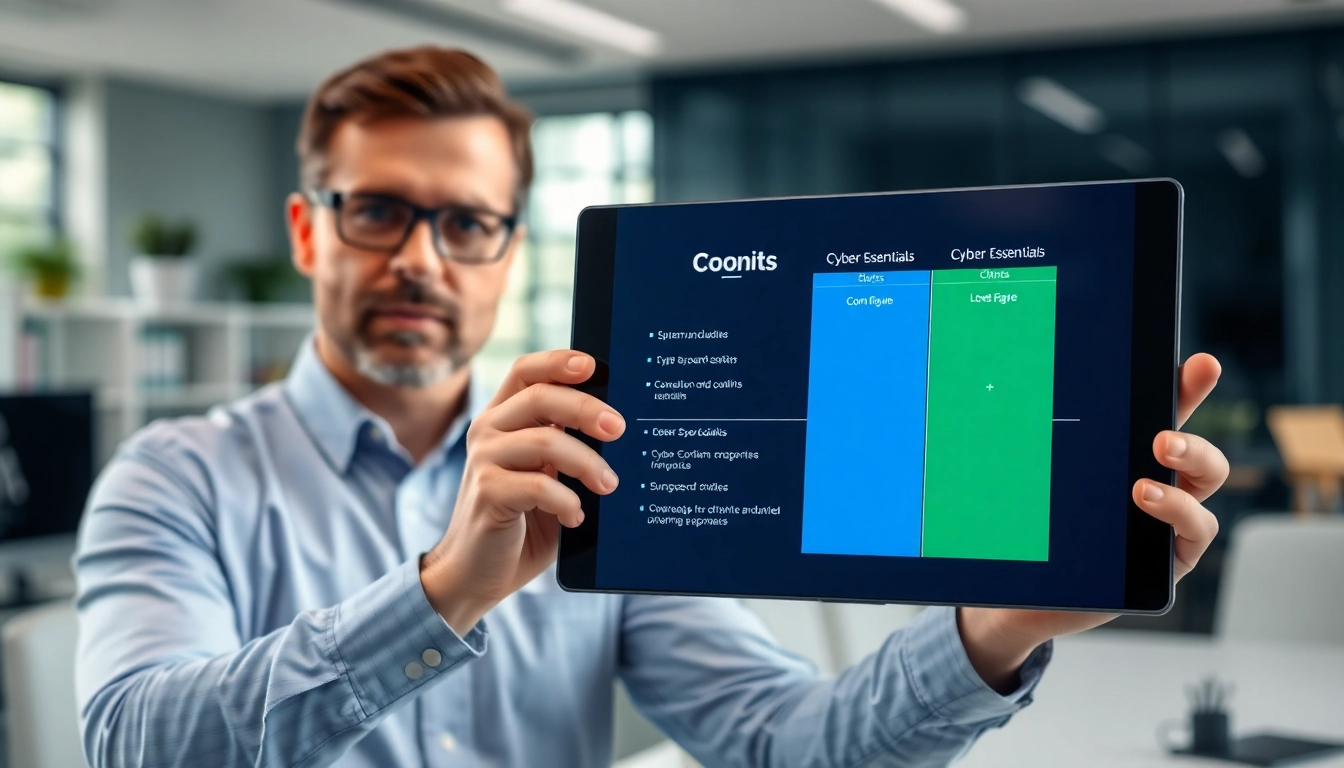 Compare cyber essentials vs cyber essentials plus through a professional analysis.