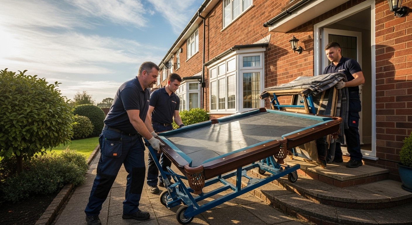 Best Game Table Movers Services for Pool Tables, Foosball, and Shuffleboards