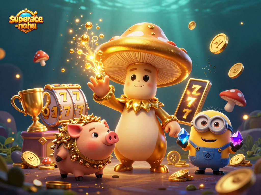Engage in thrilling gameplay with superace-nohu's dynamic and magical 3D casino experience