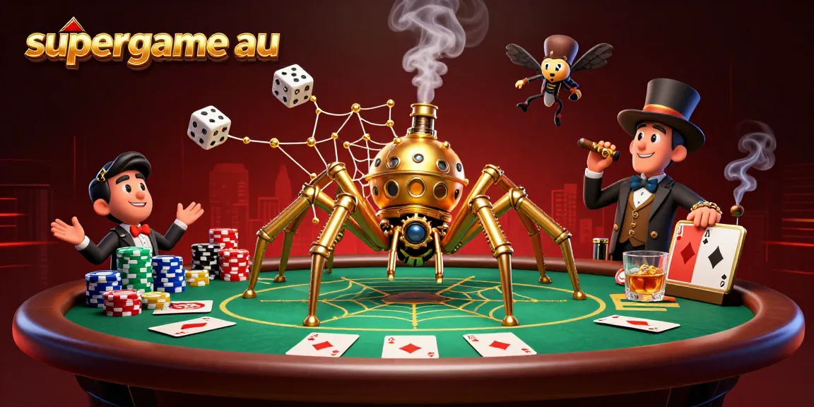 Engage in online gaming and strategies at supergame au with captivating casino art.