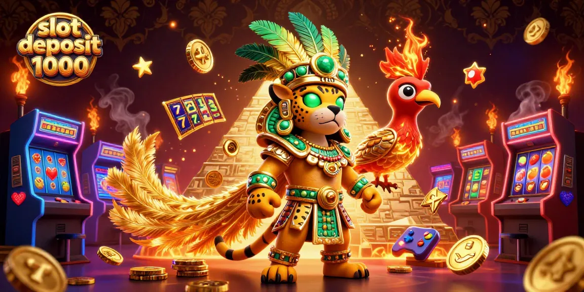 Engage in thrilling adventures with slot deposit 1000 featuring vibrant casino elements.