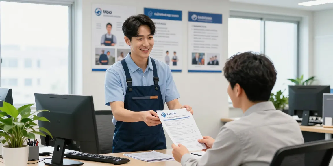 Trusted 창원op service provider assisting customers in a community-focused office.