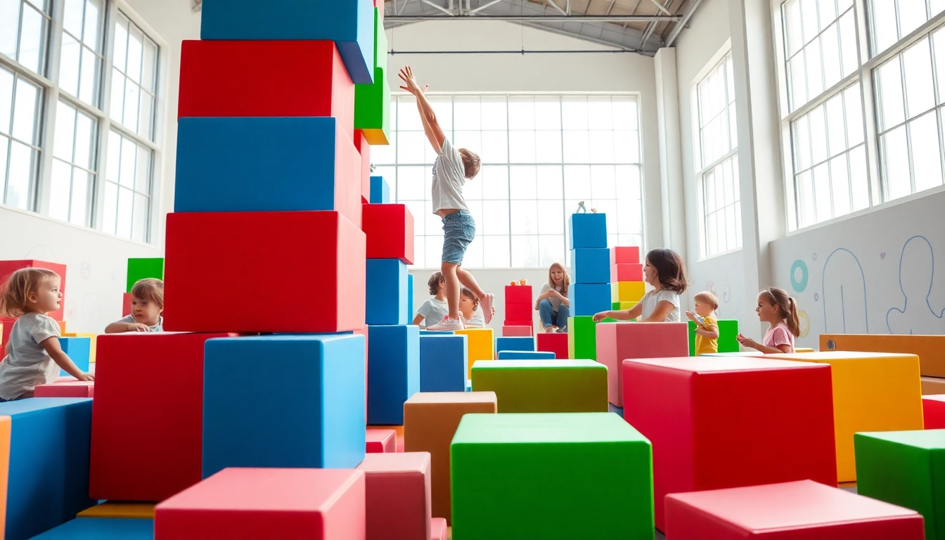 Creative Indoor Fun with Giant Building Blocks for Kids