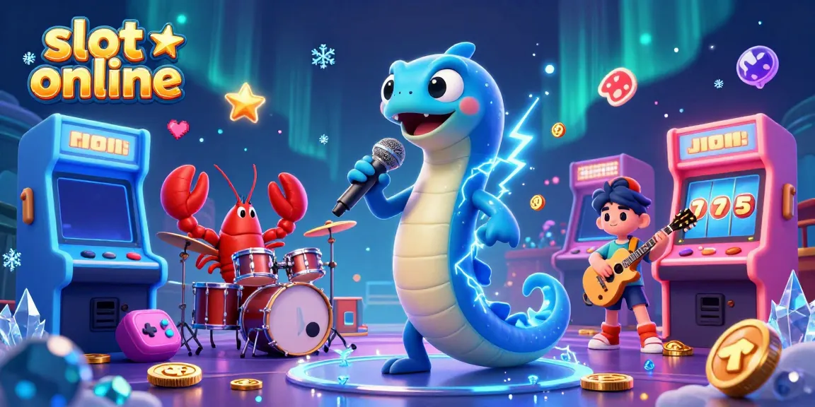 Experience vibrant gameplay with slot online elements in a dynamic underwater casino scene.