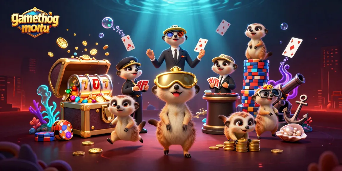 Experience thrilling casino action with gamethuongnohu's vibrant meerkats and dynamic gaming elements.