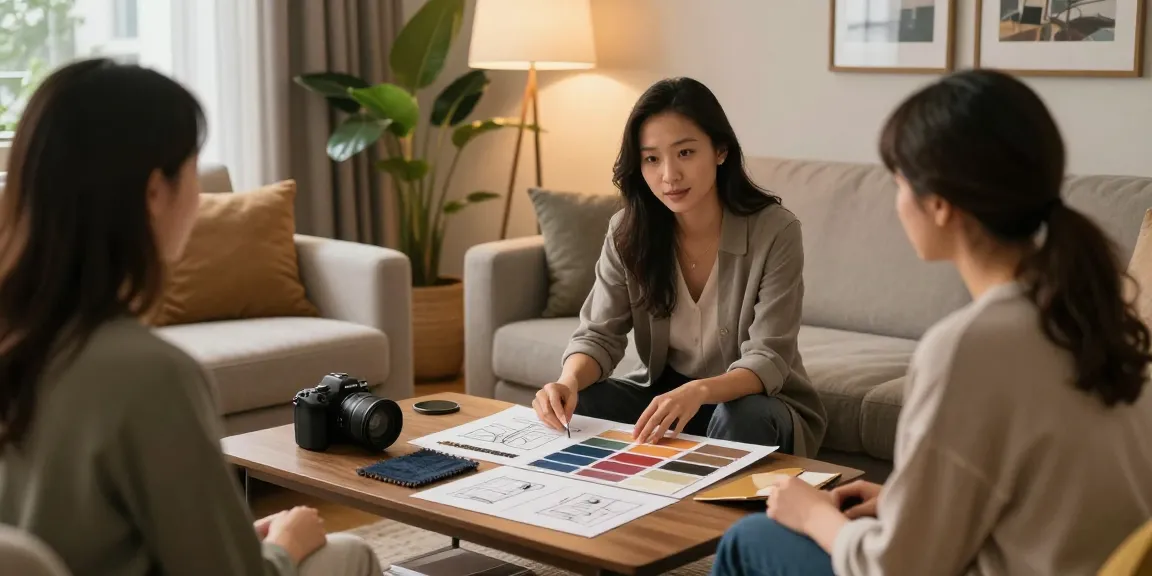 Layanan dekorasi rumah GOKIL33 Decor Serene menawarkan konsultasi interior dengan desain elegan.