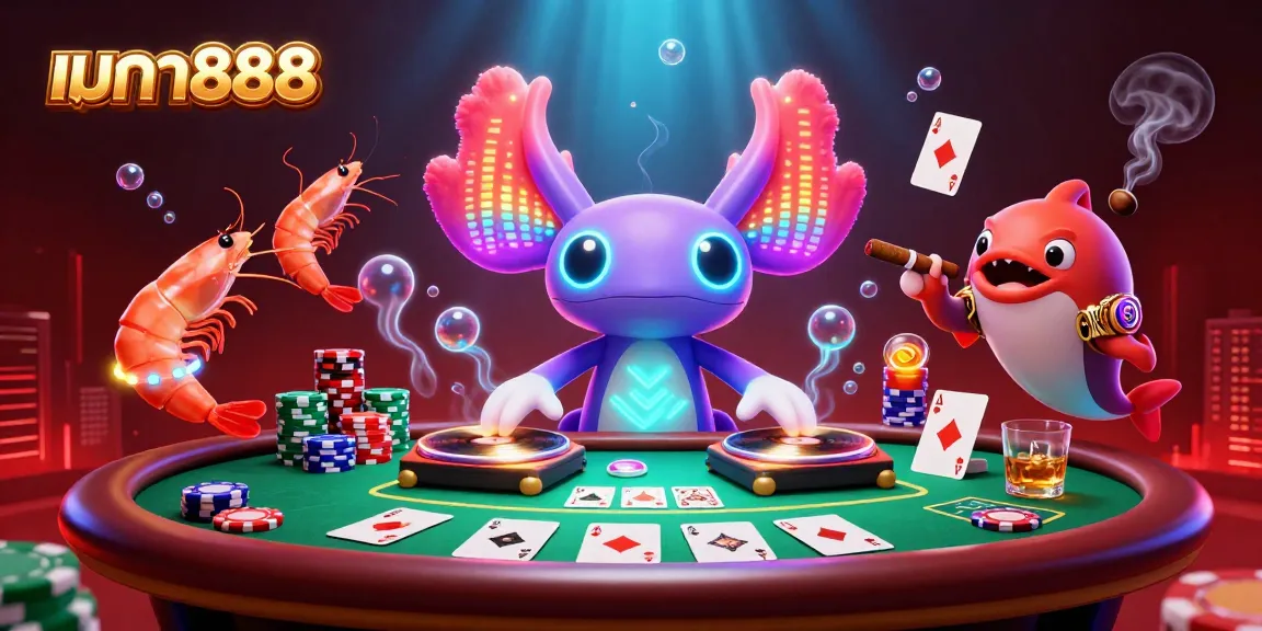 เล่นเกมสล็อตออนไลน์เมก้า888 ผ่าน DJ สีสันสดใสในภาพ 3D สุด่า