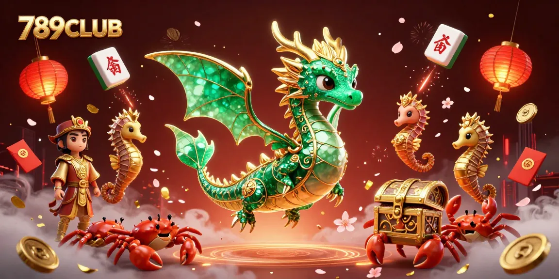 Engage in thrilling gameplay with 789CLUB featuring vibrant casino elements and characters.