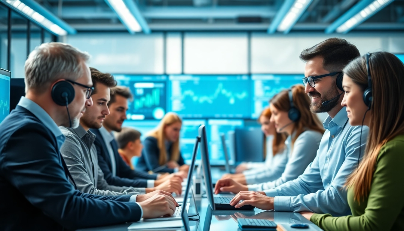 Enhancing IT support services at https://dmeomaha.com with a professional team in an innovative workspace.