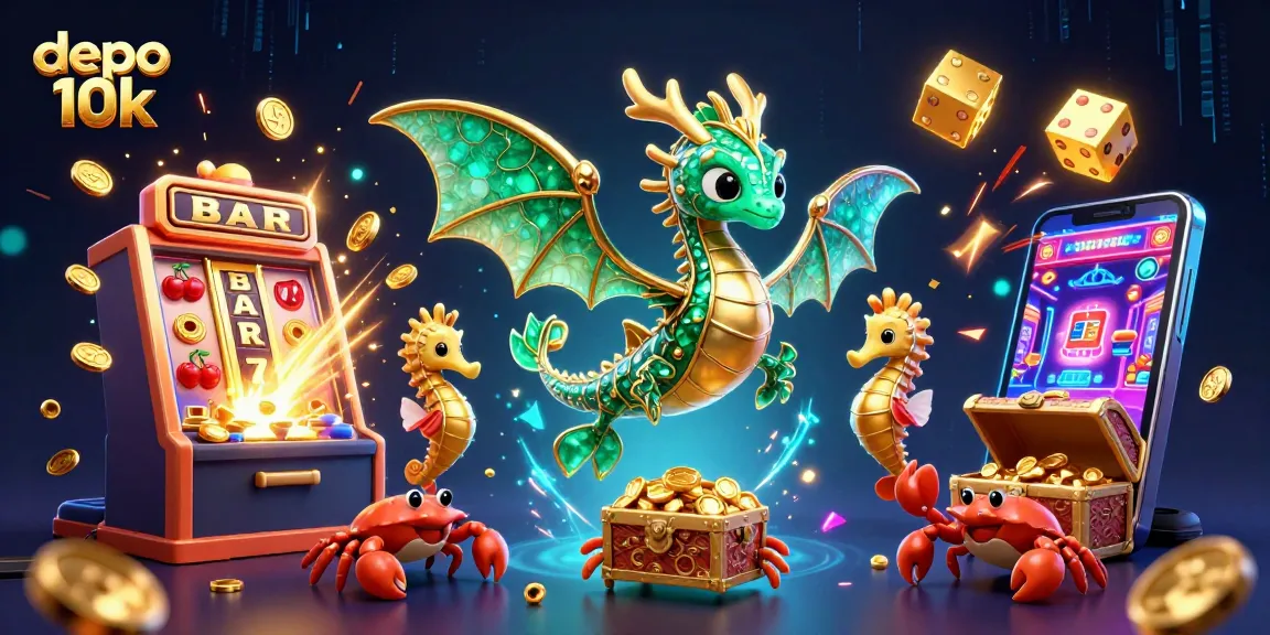 Mengalami keseruan depo 10k dengan slot jackpot melimpah di satu tempat, grafis memukau dan simbol kasinonya.