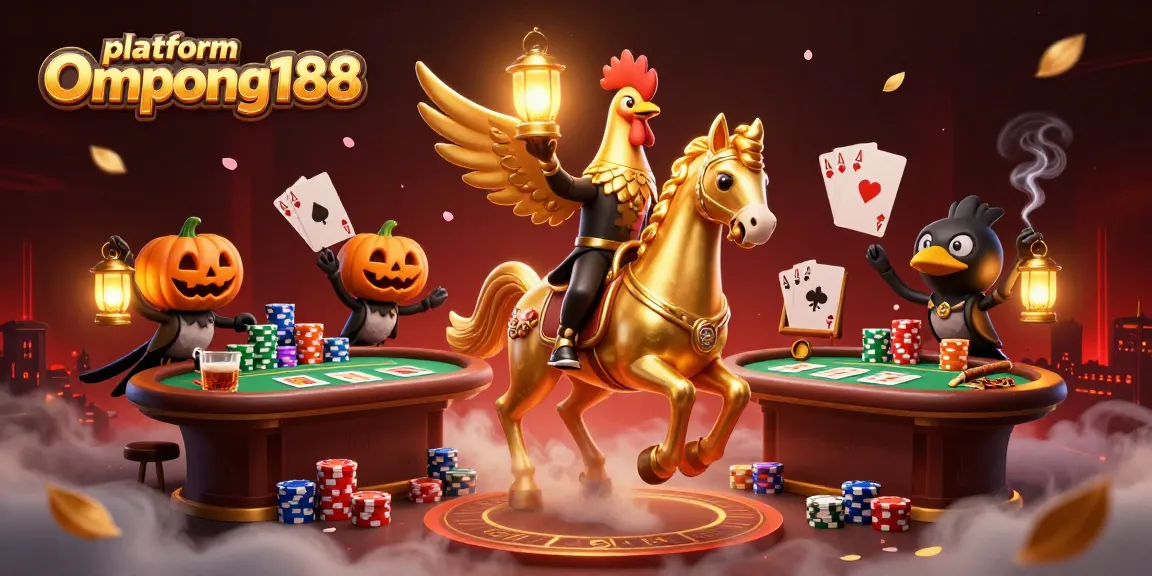 Platform Ompong188 menghadirkan permainan poker spektakuler di kasino malam, dengan elemen menarik dan karakter unik.