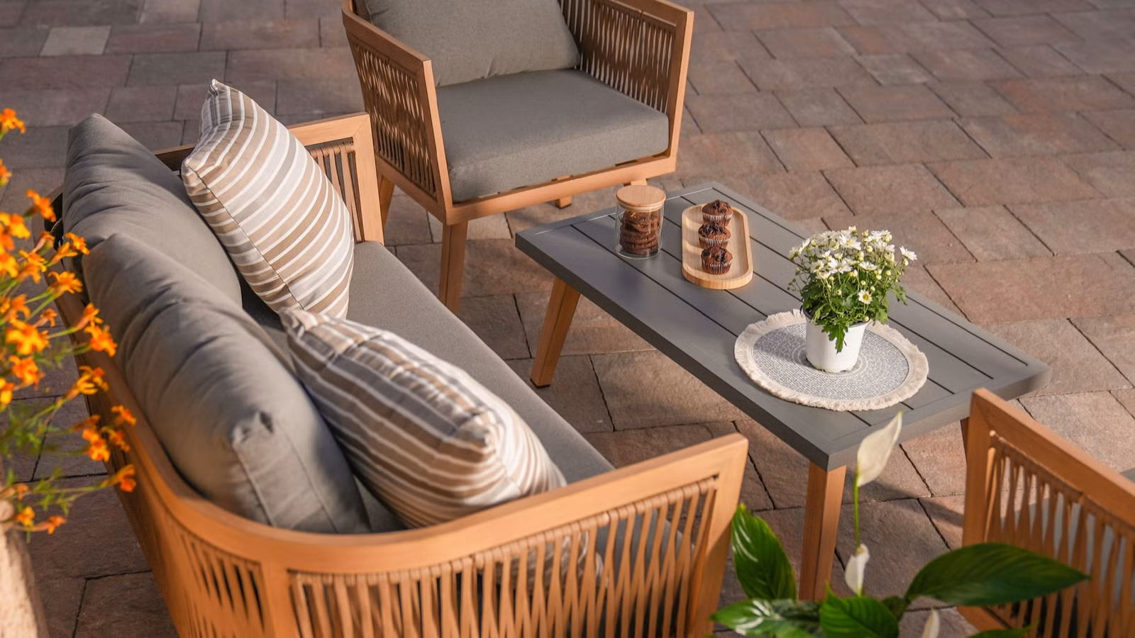 Small patio furniture sets Designed for Comfort and Durability