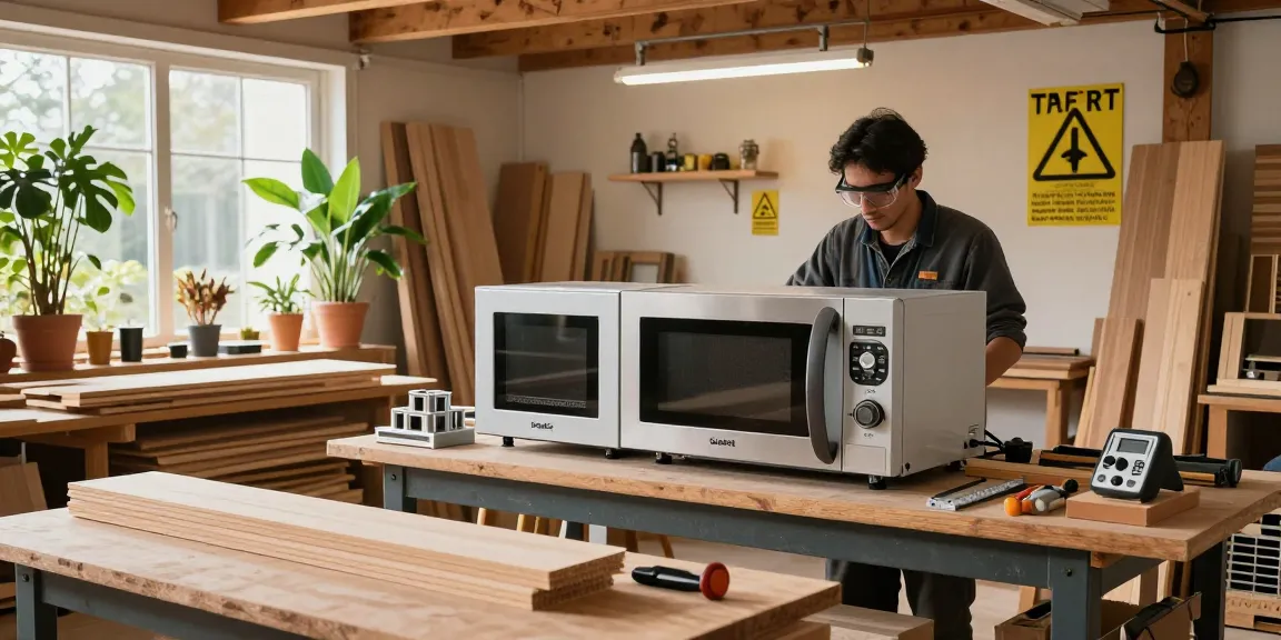 Shashel equipment efficiently eliminating wood pests in a modern workshop.