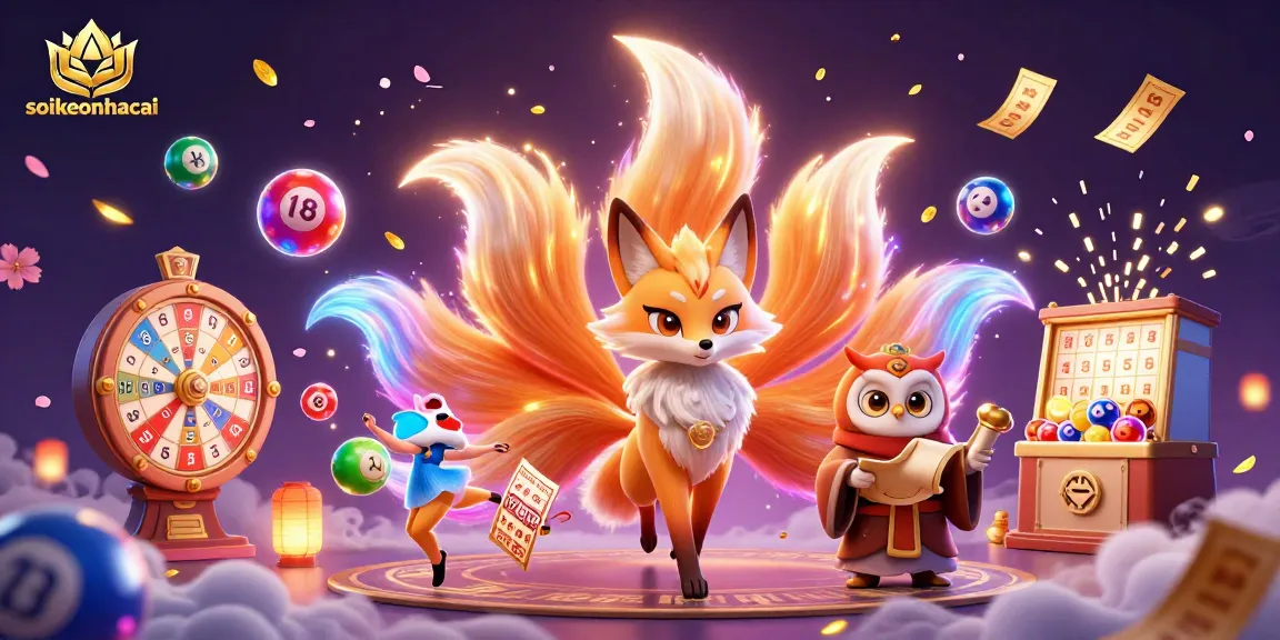 Engage with soikeonhacai through this colorful festival of dynamic lottery elements and vibrant characters.