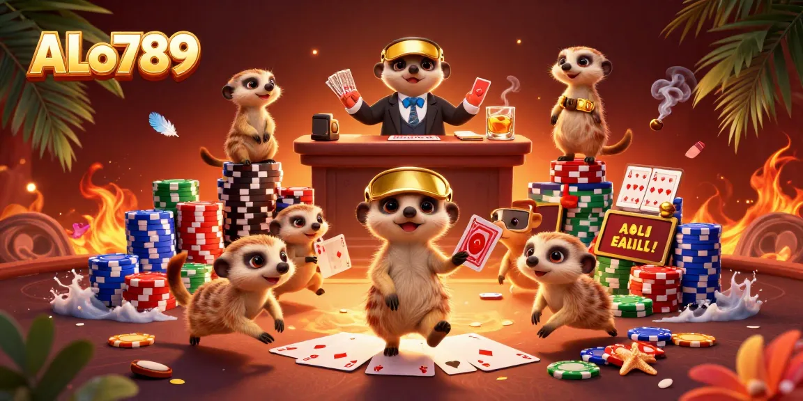 Join ALo789 in an action-packed online cockfighting tournament featuring a dynamic meerkat casino.