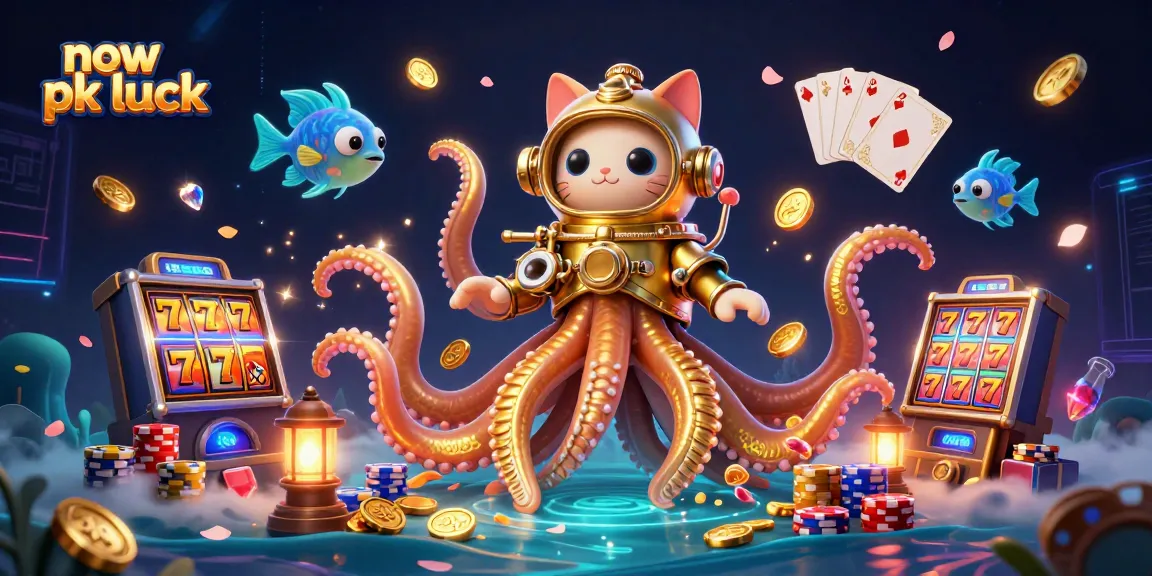 Spin to win at new pk luck with thrilling slots and exciting game elements.