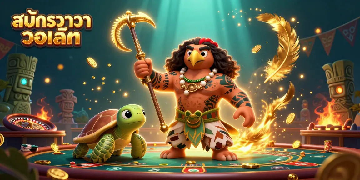 Engage in สมัครบาคาร่า วอเลท with a vibrant live casino scene featuring a hawk demigod and dynamic elements.