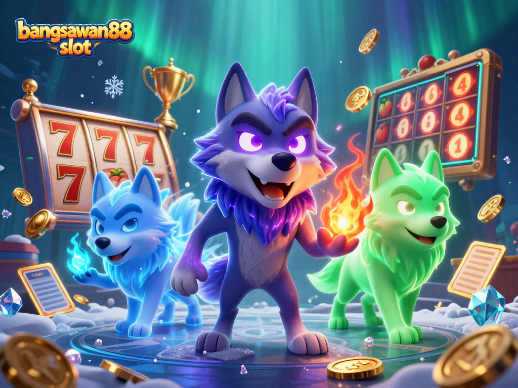 Spin the bangsawan88 slot reels for a chance to win big in this vibrant scene.