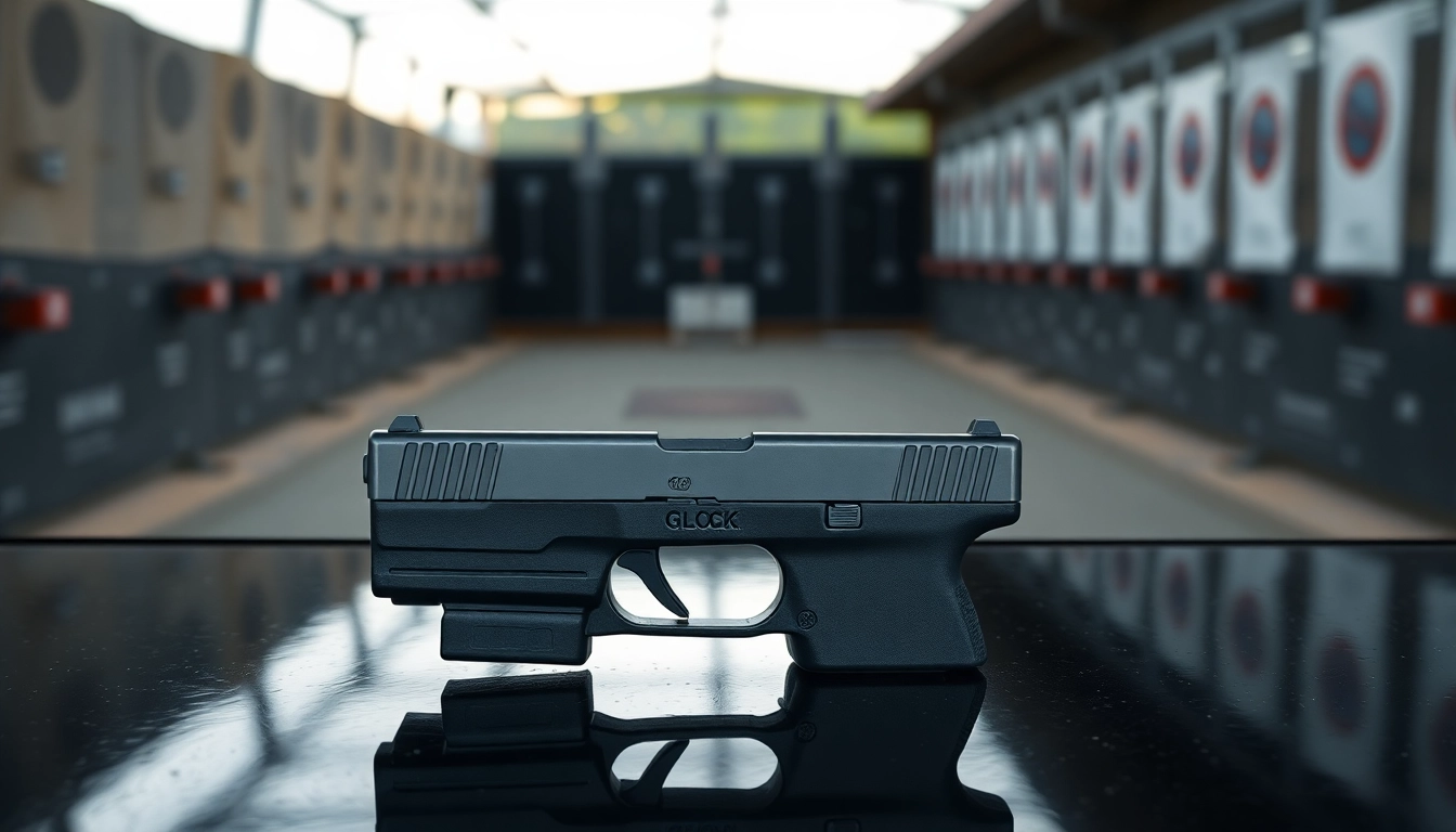 Glock 26 OEM slide displayed prominently, showcasing its features and quality