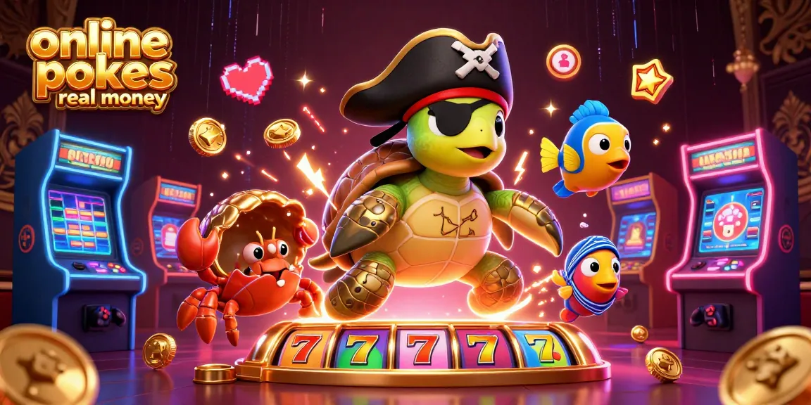 Spin real money online pokies with lively characters and gaming excitement in a vibrant scene.