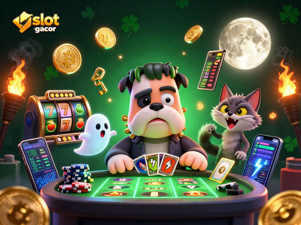 Engage in exhilarating gameplay with slot thailand gacor as a bulldog dealer, lucky chips, and a ghostly mouse.