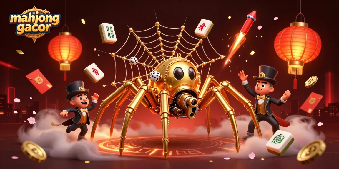 Experience the thrilling action of mahjong gacor as vibrant game elements come alive in a lively casino setting.
